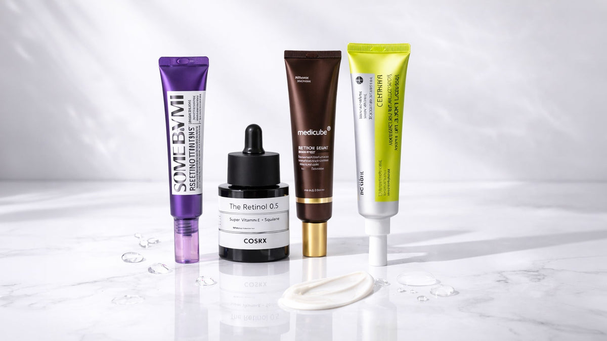 Soin rétinol visage - Anti-âge, renouvellement cellulaire