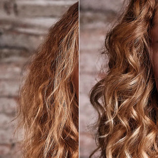 Wella Nutricurls Masque Boucles - comparatif cheveux ondules avant et apres plus nourris