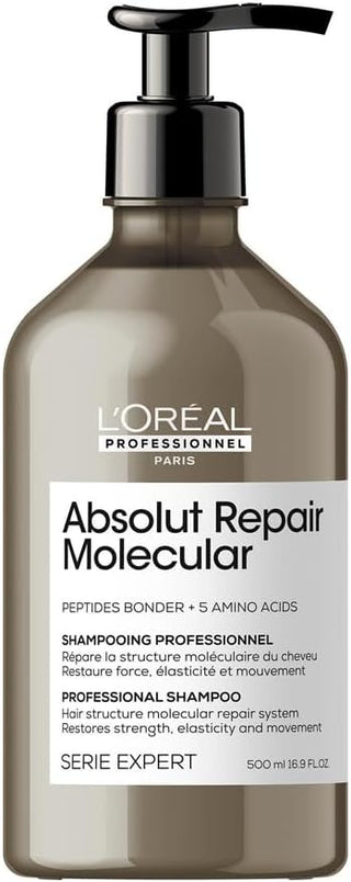 Shampoing Absolut Repair Molecular - 500ml - L'OREAL PROFESSIONNEL