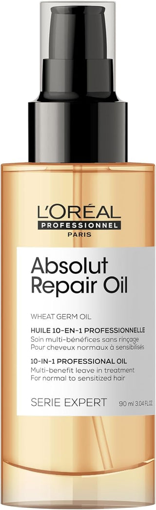 Huile Capillaire 10-en-1 Absolut Repair Oil - 90ml - L'OREAL PROFESSIONNEL