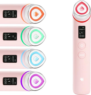 MEDICUBE AGE-R Booster Pro Pink Edition - quatre modes LED colores Booster, MC, Air Shot et Derma-S
