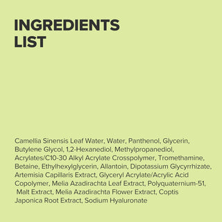 Beauty of Joseon Calming Serum liste complete des ingredients INCI sur fond vert pastel