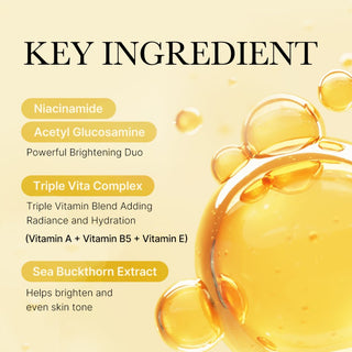 MEDICUBE Deep Vita C Daily Quick Mask - ingredients cles niacinamide, complexe triple vitamine et argousier