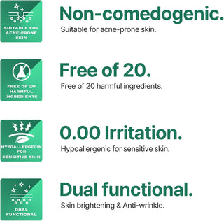 SOMEBYMI Miracle Cream - quatre certifications non-comedogene, sans 20 ingredients nocifs, hypoallergenique