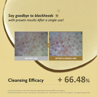 Haruharu Wonder Cleansing Oil - test clinique avant-apres points noirs, efficacite nettoyage +66.48% des une utilisation