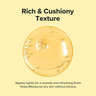 Texture riche et moelleuse du Beauty of Joseon Glow Serum Propolis, goutte doree avec bulles