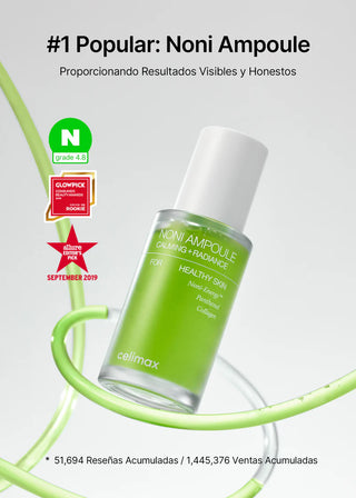 CELIMAX Noni Ampoule avec badges Naver 4.8, Glowpick Rookie et Allure Editor's Pick