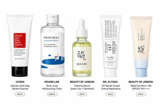 Routine Skincare - Peau Sensible & Barrière Cutanée