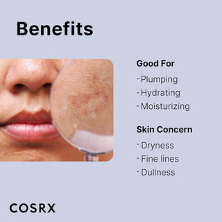 Benefices COSRX Hyaluronic Acid 3 Serum - repulpant, hydratant, contre secheresse et ridules