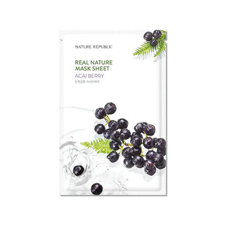 Masque en tissu real nature acai Berry - 23ml