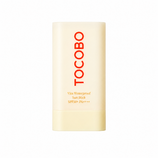 Stick solaire TOCOBO Vita Waterproof Sun Stick SPF50+ PA++++ 18g - vue frontale sur fond blanc