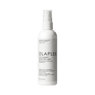 Flacon spray blanc OLAPLEX Volumizing Blow Dry Mist 150ml - brumisateur de séchage volumisant vue frontale