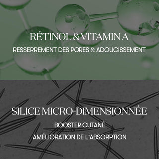Portrait visage femme avec serum VT Cosmetics Reti-A Reedle Shot 100, booster quotidien au retinol