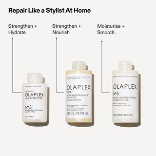 Routine Haircare - Réparatrice Cheveux Abîmés N°3, 4 & 5 - 100ml + 2x250ml - ingrédients clés et bénéfices