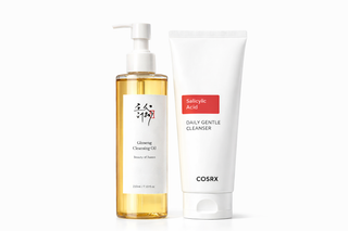 Duo nettoyage Beauty of Joseon Ginseng Cleansing Oil et COSRX Salicylic Acid Daily Gentle Cleanser