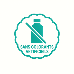 Sans colorants artificiels